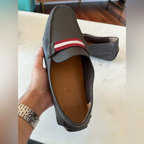 Bally Men’s Loafers | Waltec Leather Driving Loafers - Picture 3 of 7